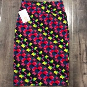 LuLaRoe Colorful Dot Cassie Skirt